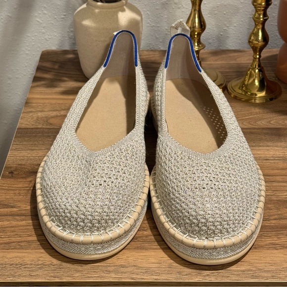 Rothy's Shoes - Rothy’s NWOB Size 12.5 Tan The Espadrille Flats Casual Slip-On Comfort Travel